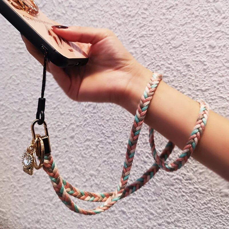 Telefoni randmepaelad riputusnöör Kaotsiminekuvastane kaelarihm Rippuv kaelarihm Kaamera USB-hoidik mobiiltelefoni rihmad