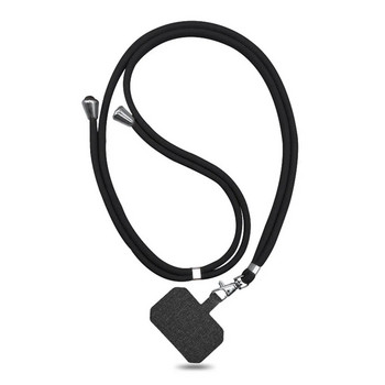 Универсални въжета за телефон през рамо с кръпка Регулируема каишка за мобилен телефон Въже за врат Въже за каишка за закачане на мобилен телефон