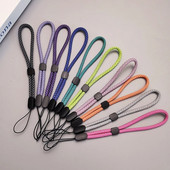 Mobilā tālruņa aukla, īsa, fluorescējoša piekarama plaukstas gredzens, vienkāršs kulons, ar rokām austs tālruņa universālā ķēde, pret nozaudēšanu vērsta virve