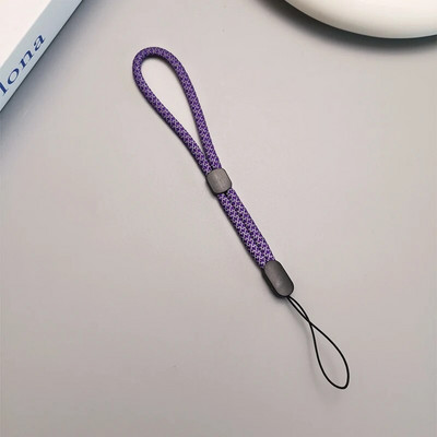 Mobilā tālruņa aukla, īsa, fluorescējoša piekarama plaukstas gredzens, vienkāršs kulons, ar rokām austs tālruņa universālā ķēde, pret nozaudēšanu vērsta virve