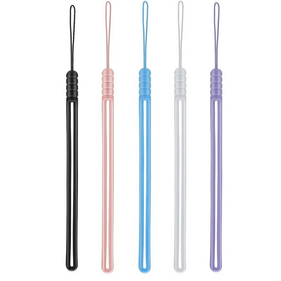 1/3/5 buc. Șnur din silicon pentru încheietura mâinii Curele pentru șnur pentru telefonul mobil Coarda pentru încheietura mâinii pentru unități flash USB Portofel Breloc frânghie