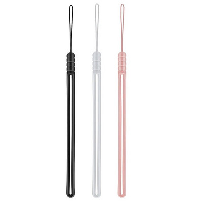 1/3/5 buc. Șnur din silicon pentru încheietura mâinii Curele pentru șnur pentru telefonul mobil Coarda pentru încheietura mâinii pentru unități flash USB Portofel Breloc frânghie