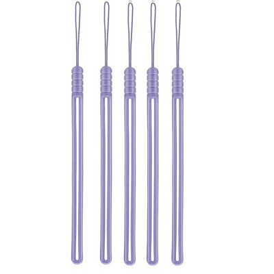 1/3/5 buc. Șnur din silicon pentru încheietura mâinii Curele pentru șnur pentru telefonul mobil Coarda pentru încheietura mâinii pentru unități flash USB Portofel Breloc frânghie