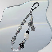 Korejiešu jauks jūraszvaigznes kulons ar krellēm meitenei tālruņa šarms rokas siksniņa ķēde štrope rotaslietas tālrunis krelles kulonu rotājumi vairumtirdzniecība