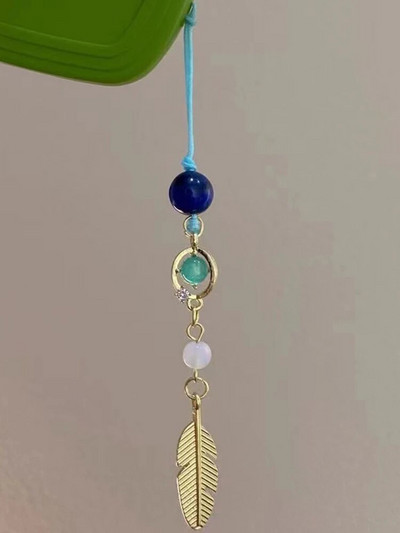 Genshin Game Impact Scaramouche piekarināmais tālrunis, metāla šņores, atslēgu piekariņi, atslēgu piekariņi