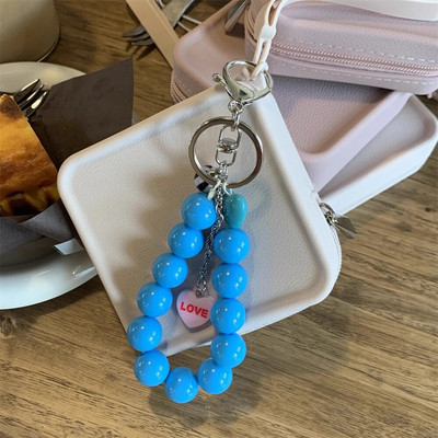 Korejska slatka ljubavna srca Šarena slatka telefonska narukvica za iPhone Ženski dodaci Anti-Lost Lanyard Kabel za vješanje