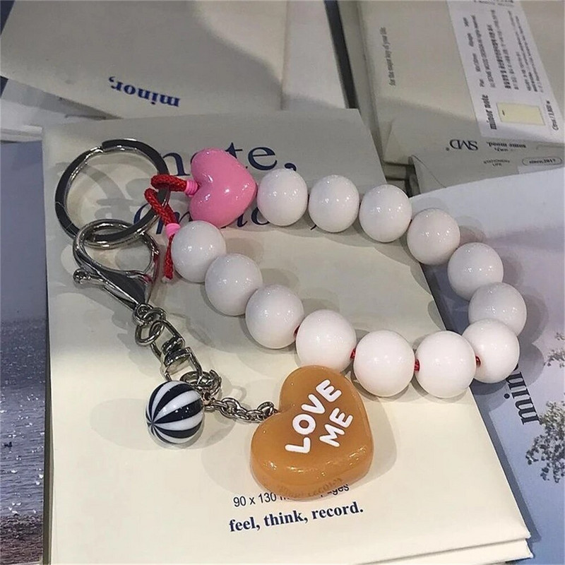 Korejska slatka ljubavna srca Šarena slatka telefonska narukvica za iPhone Ženski dodaci Anti-Lost Lanyard Kabel za vješanje