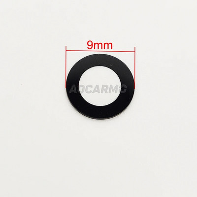 Aocarmo, lentilă din spate, sticlă pentru camera din spate, cu autocolant adeziv inel pentru cadru pentru Sony Xperia XZ1 G8341 G8342 de înlocuire