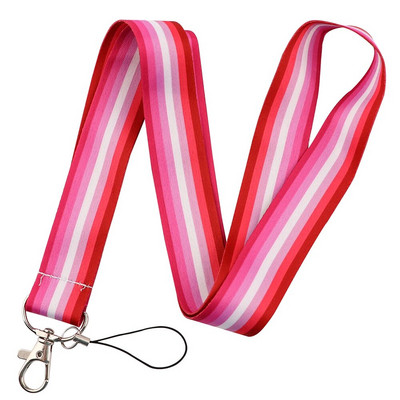 Homoseksualni LGBT užeti u duginim bojama, ključevi, osobna iskaznica, omot za kreditnu karticu, propusnica, privjesak za mobilni telefon, naramenice za oko oko vrata, gay dodaci