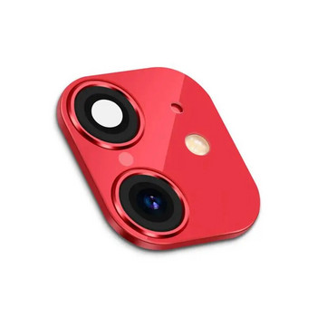 Αυτοκόλλητο ψεύτικο φακού κάμερας ForiPhoneXR To 11 Προστατευτικό φακού οπίσθιας κάμερας Φιλμ σκληρυμένο γυαλί Πλήρες κάλυμμα Προστατευτικό φακού κάμερας