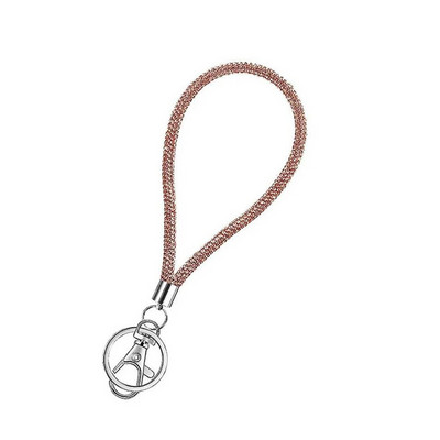 Kristalna vrpca s metalnom kopčom i privjeskom za ključeve Vrpce za značku oko vrata s vještačkim kamenčićima za žene Traka za osobne iskaznice i ključeve Izdržljiva