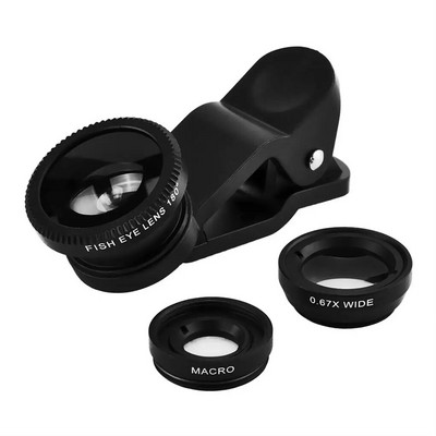 Phone Camera Birdwatching Clip Lens Portable Wide Angle Fisheye Telephoto