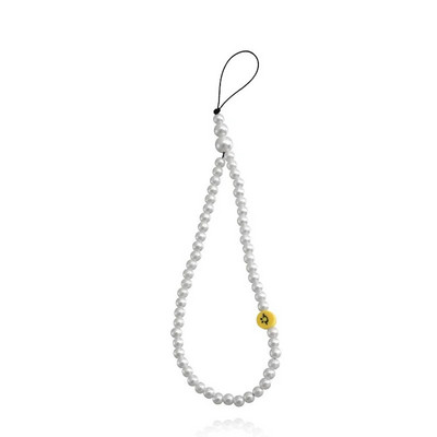 Modernas pērļu tālruņu ķēdes sievietēm ar ķiršu krellēm