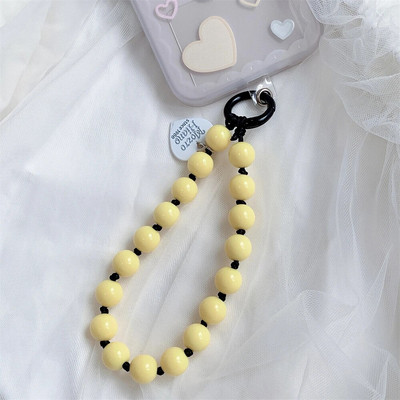 Uzica za telefon Kratka narukvica Ljubavno srce Ručno izrađena narukvica s perlama Privjesak Uzica Široka narukvica Uzica protiv gubitka