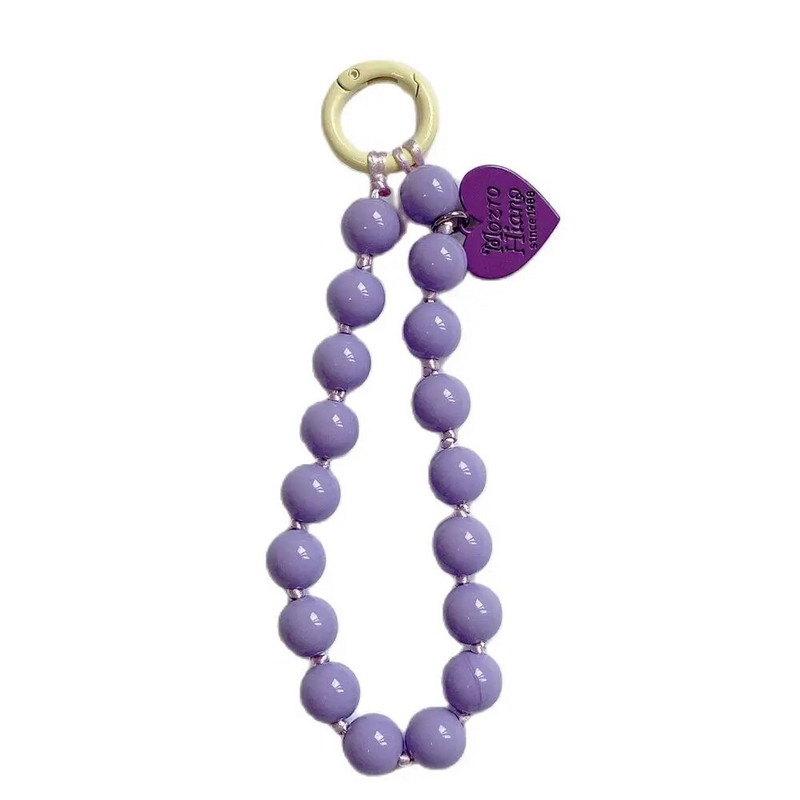 Uzica za telefon Kratka narukvica Ljubavno srce Ručno izrađena narukvica s perlama Privjesak Uzica Široka narukvica Uzica protiv gubitka