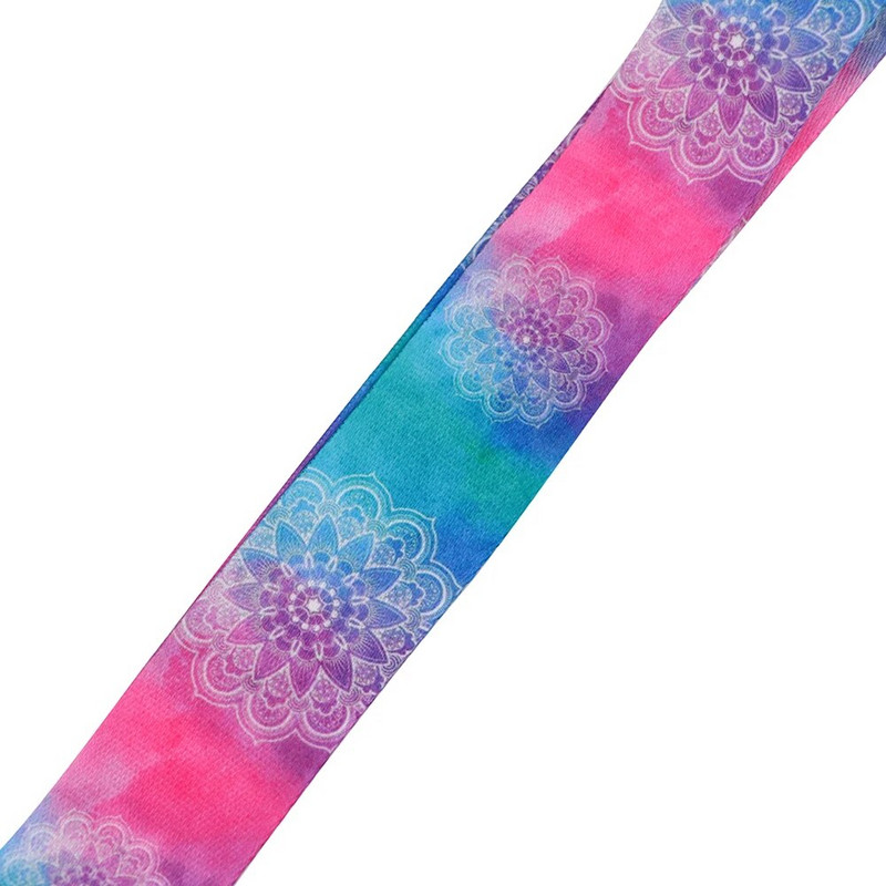 LX762 Yoga Mandala Cvjetne trake za telefonske trake za privjeske za ključeve USB torbica za slušalice Torbica za mobitel Držač ID kartice Anti-Lost Uzica