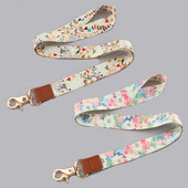 Uued moodsad lilled kaelarihm Võtmepaelad ID-kaardi jõusaal mobiiltelefoni rihmad USB märgihoidja DIY telefoni riputusnöör pael