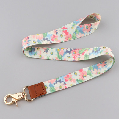 Uued moodsad lilled kaelarihm Võtmepaelad ID-kaardi jõusaal mobiiltelefoni rihmad USB märgihoidja DIY telefoni riputusnöör pael