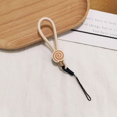 Bež privjesak medvjed boje marelice Privjesak protiv pada Kratki stilski prsten, kopča, privjesak, slatkiš, cvijet, remen za prste, uže za mobitel