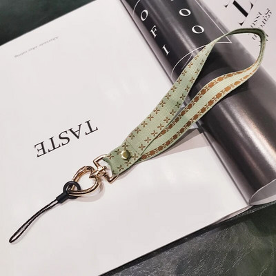 Vienkārša mobilā tālruņa aukla, īsa, sirds formas plaukstas virve pret nozaudēšanu, universāls mobilā tālruņa štrope, aproce, atslēgu piekariņa austiņu futrālis