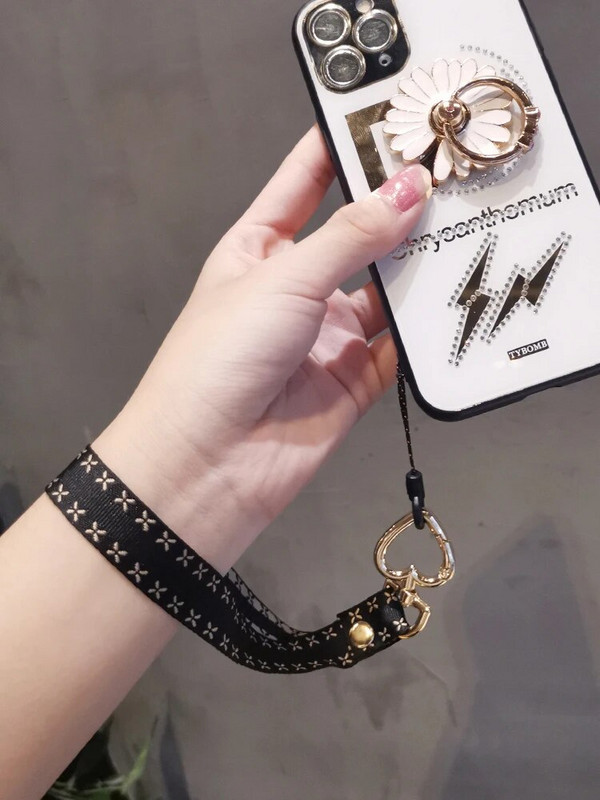 Vienkārša mobilā tālruņa aukla, īsa, sirds formas plaukstas virve pret nozaudēšanu, universāls mobilā tālruņa štrope, aproce, atslēgu piekariņa austiņu futrālis