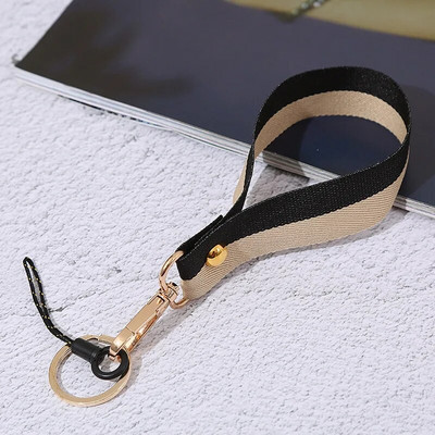 Divu krāsu tālruņa auklas plaukstas siksniņa Virve apaļš kulons Pretnozaudēšanas auklas rokassprādze Mobilā tālruņa futrālis Sling pārnēsājams atslēgu piekariņš