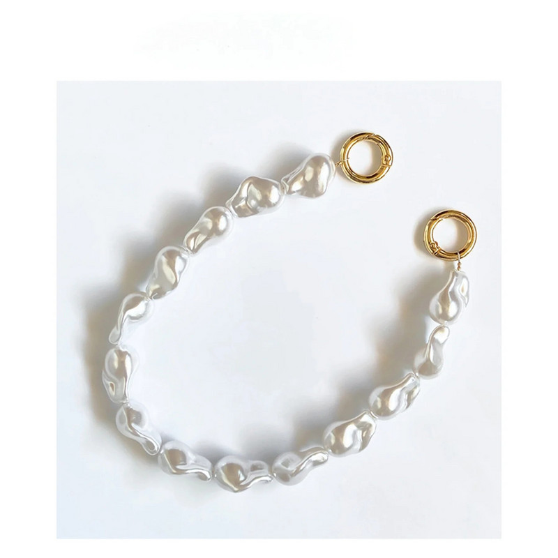 Korejas mobilā tālruņa akmens pērļu rokassprādzes ķēde iPhone 14 13 12 Pro Max Samsung Flip 3 4 Flip3 Flip4