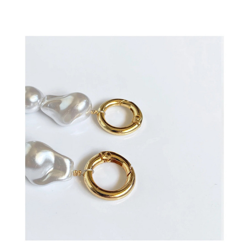 Korejas mobilā tālruņa akmens pērļu rokassprādzes ķēde iPhone 14 13 12 Pro Max Samsung Flip 3 4 Flip3 Flip4