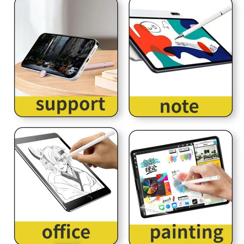 Μολύβι αφής χωρητικότητας 2 σε 1 για tablet για κινητό τηλέφωνο Samsung Samsung Universal με οθόνη σχεδίασης τηλεφώνου Android