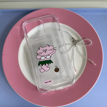 Kawaii Phone Charms Pendant Сладко мънисто Пеперуда Ключодържател Аксесоари за iP14Plus CCD камера Ученическа чанта Ins Korea Sweet Girl