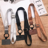 Regulējama poliestera siksna, siksna, plaukstas locītava, starplikas, iekarināma kakla siksna Daudzfunkcionāla mobilā tālruņa virve