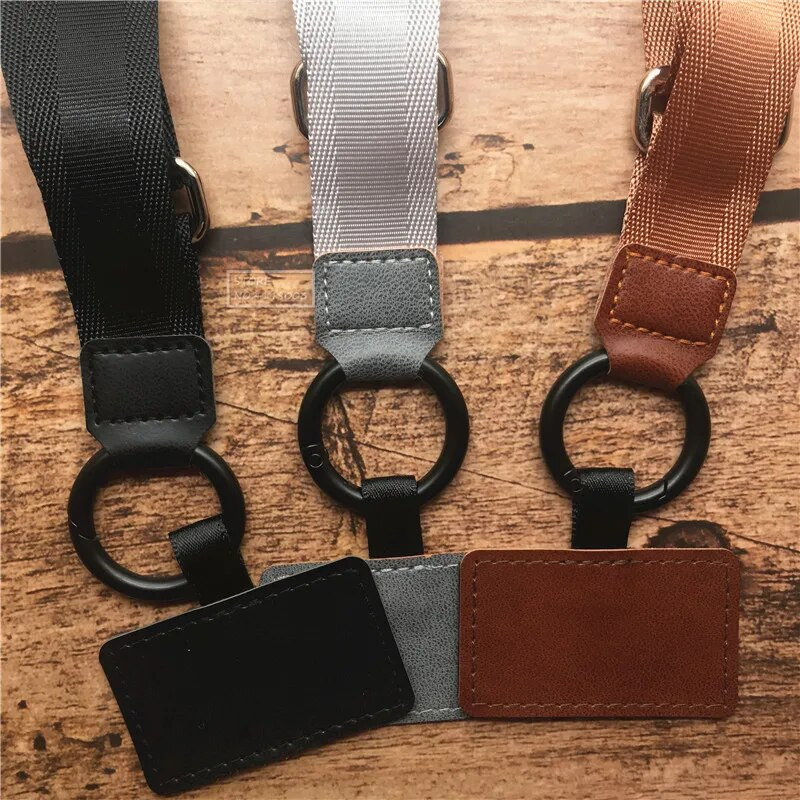 Regulējama poliestera siksna, siksna, plaukstas locītava, starplikas, iekarināma kakla siksna Daudzfunkcionāla mobilā tālruņa virve