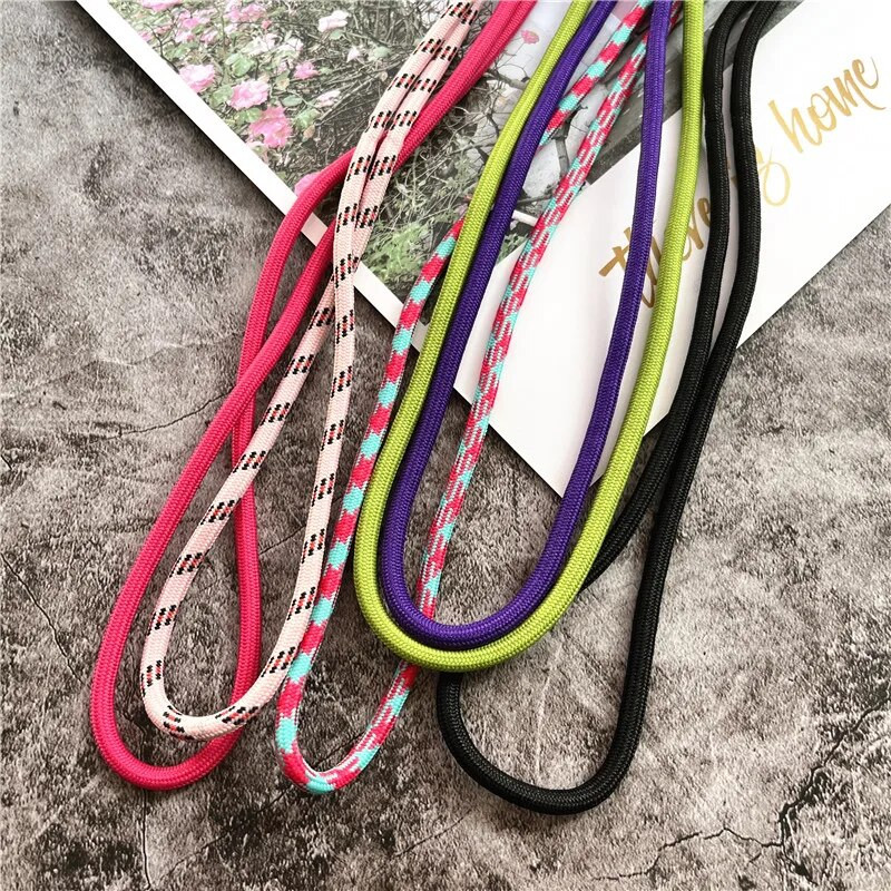 Atslēgu piekariņa štrope regulējams vads mobilā tālruņa piekariņam Spilgtas krāsas kakla siksniņa atslēgām Universāls Landyard atslēgu piekariņš sievietēm