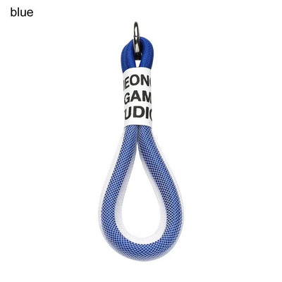 Curele pentru telefon mobil de culoare fluorescentă la modă. Snur din plasă, șnur cheie, geantă pentru agățat portofel, pandantiv, frânghie scurtă, accesorii pentru telefon