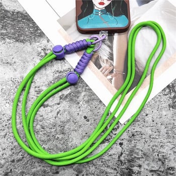 Τηλεφωνικό λουράκι Charm with Universal Clip Rope Keychian για Ιμάντες κινητών τηλεφώνων Messenger Lanyards Premium λουράκι λαιμού