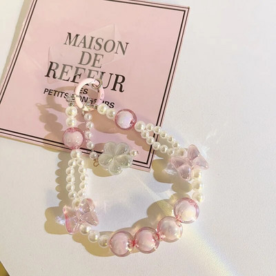 Crtani medvjed ljubavne perle lanac mobilni telefon uže kratak stil privjesak privjesak privjesak protiv pada Viseći kabel trake za nakit