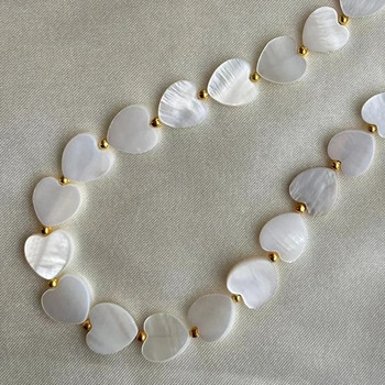 Love Heart Shell Beaded Αλυσίδες Κινητού Τηλεφώνου Κρεμαστό Κρεμαστό Μπρελόκ Απλή Θήκη Αξεσουάρ Κοσμήματα Γυναικεία γούρια