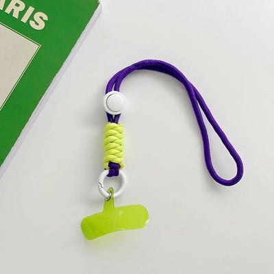 Snur inel de lanț pentru telefon mobil pentru chei cu curea de mână cu plasture Suport de telefon mobil suspendat de lux Breloc pentru husă pentru telefon Snur