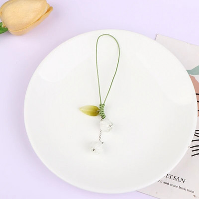 Durđica Uzica za mobilni telefon Ženski privjesak Privjesak Privjesak od žada Mali privjesak Lanac za mobilni telefon