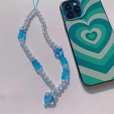Trendovsko ljubavno srce od smole naramenice za mobilni telefon Univerzalni kabel za vješanje mobitela Anti-Lost Uzica za nakit Narukvica Privjesak Uže