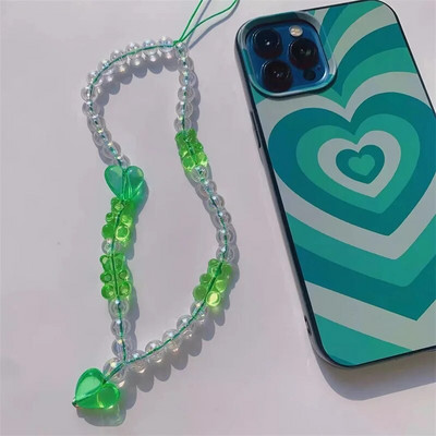 Trendovsko ljubavno srce od smole naramenice za mobilni telefon Univerzalni kabel za vješanje mobitela Anti-Lost Uzica za nakit Narukvica Privjesak Uže
