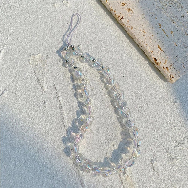 Trendovsko ljubavno srce od smole naramenice za mobilni telefon Univerzalni kabel za vješanje mobitela Anti-Lost Uzica za nakit Narukvica Privjesak Uže