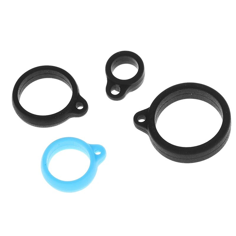 10Gb Gumijas gredzenu virves pildspalvas štropes turētājs, mīksts stīpa universāls 8mm/13mm/20mm/16mm silikona gredzenu lentes silīcija gredzeni