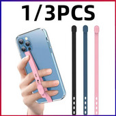1/3 kom telefonski remen Nadogradnja Silikonski držač za telefon za višekratnu upotrebu Rastezljivi držač za prste u ruci Pristaje 4,7"-6,7" većini torbica za pametne telefone