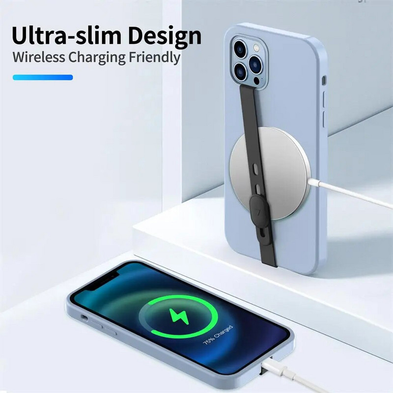 1/3 kom telefonski remen Nadogradnja Silikonski držač za telefon za višekratnu upotrebu Rastezljivi držač za prste u ruci Pristaje 4,7"-6,7" većini torbica za pametne telefone