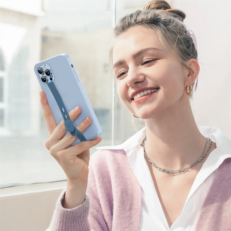 1/3 kom telefonski remen Nadogradnja Silikonski držač za telefon za višekratnu upotrebu Rastezljivi držač za prste u ruci Pristaje 4,7"-6,7" većini torbica za pametne telefone