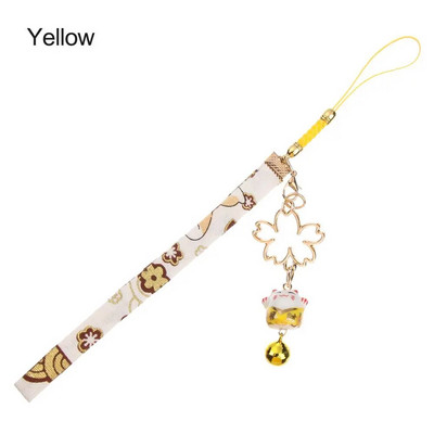 Modes kulons ziedu rokassprādze Mobilā tālruņa aukla Kristāla tālruņa siksniņas Piekarināma virve Siksna Rokas virve Pretnozaudēšanas aukla