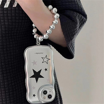 Κορεάτικο χαριτωμένο καραμέλα ακρυλικό κορδόνι αλυσίδας τηλεφώνου με χάντρες για γυναικεία κορίτσια iPhone κατά της χαμένης θήκης τηλεφώνου Γούρι Αξεσουάρ κοσμημάτων