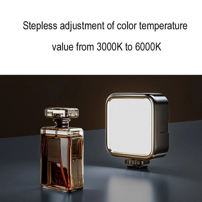 Viedtālruņa pašbildes gaisma Pašbildes video konferences gaisma pārnēsājama LED gaisma, kas ir saderīga ar mobilā tālruņa iPad klēpjdatora kameru