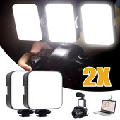 6500K Mini LED Lumină de umplere Luminozitate reglabilă LED Selfie Light pentru telefon mobil Întâlnire în flux live pentru machiaj Fotografii Video